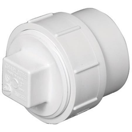 Charlotte Pipe And Foundry Charlotte Pipe Schedule 40 4 in. Spigot FPT PVC Cleanout Adapter 1 pk PVC00105X1200
